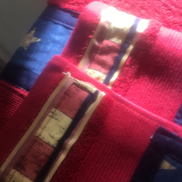 HAND DECORATED TOWELS FOR 4th of July!! - Picture 5 of 5